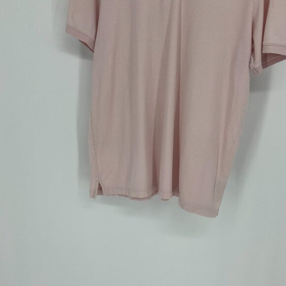 Calvin Klein men’s pastel pink polo tshirt medium - Picture 6 of 10